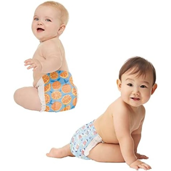 The Honest Company Clean Conscious Diapers | Plant-Based, Sustainable | Orange - Image 3