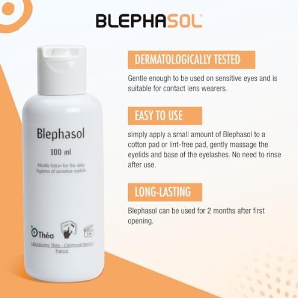 Blephasol Micellar Eyelid Cleansing Lotion | Effective and Gentle Cleansing - Image 4