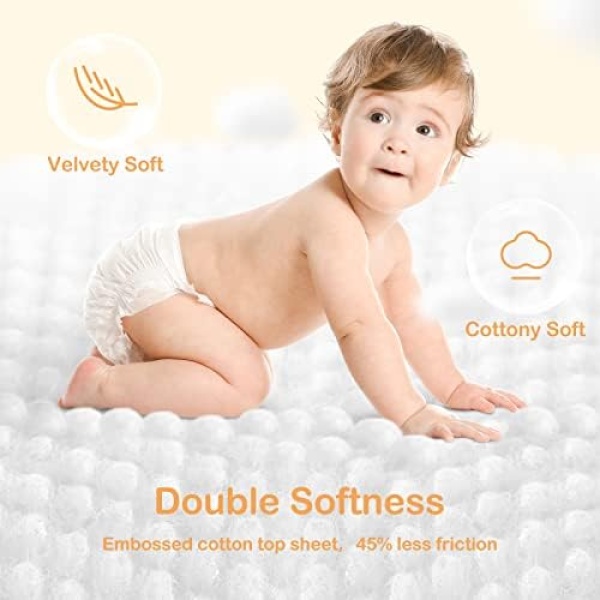 Baby Diapers Size 5 (27+lb),48 Count Babycozy Dry Disposable Diapers Bouncy Soft - Image 5