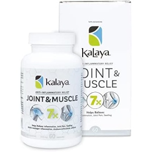 Kalaya 7X joint & Muscle Anti-Inflammatory Supplement 60 count