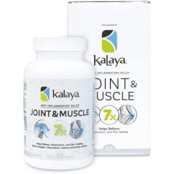 Kalaya 7X joint & Muscle Anti-Inflammatory Supplement 60 count