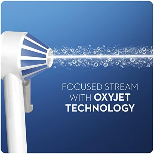 Oral B Water Flosser Advanced, Portable Oral Irrigator Handle with 2 Nozzles, - Image 5