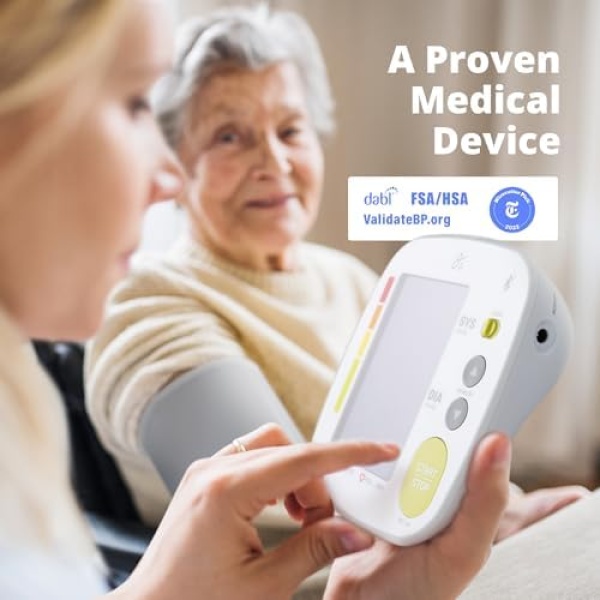 Greater Goods Bluetooth Blood Pressure Monitor with Upper Arm Cuff, BP Meter - Image 2