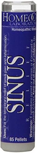 Homeocare Labs Sinus Relief, 85-Count Tubes (Pack of 2)