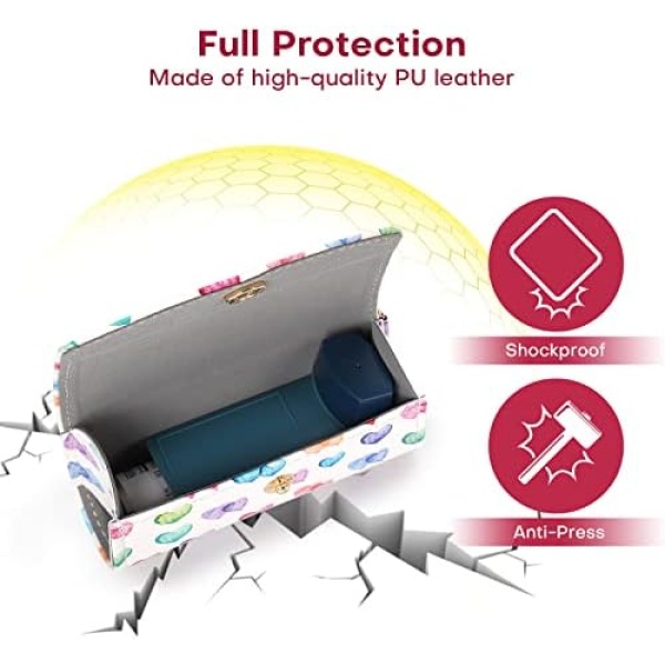 MGZNMTY Asthma Inhaler Holder Case, Storage and Travel Handy Inhaler Bag - Image 4