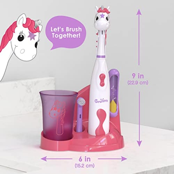 Brusheez® Kids’ Electric Toothbrush Set - Safe & Effective - Image 6