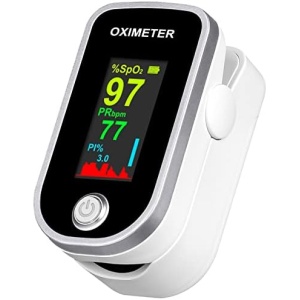 Pulse Oximeter Fingertip - Oxygen Meter Finger Pulse Oximeter - Blood Oxygen