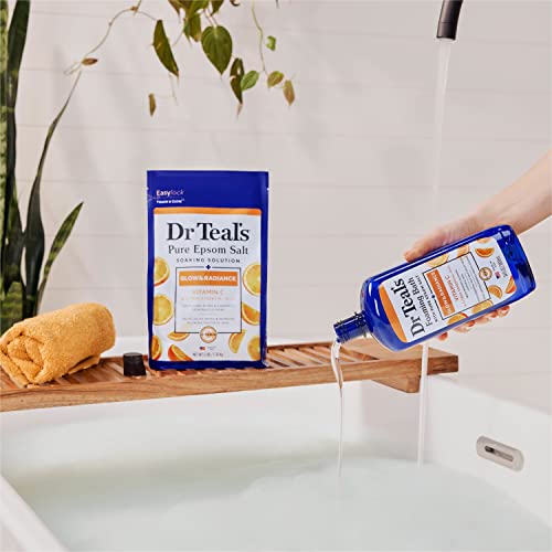 Dr Teal's Pure Epsom Salt Soak, Glow & Radiance with Vitamin C & Citrus - Image 7