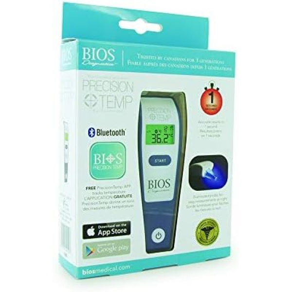 BIOS Diagnostics Instant Response Ear Thermometer with Bluetooth™ - Image 7