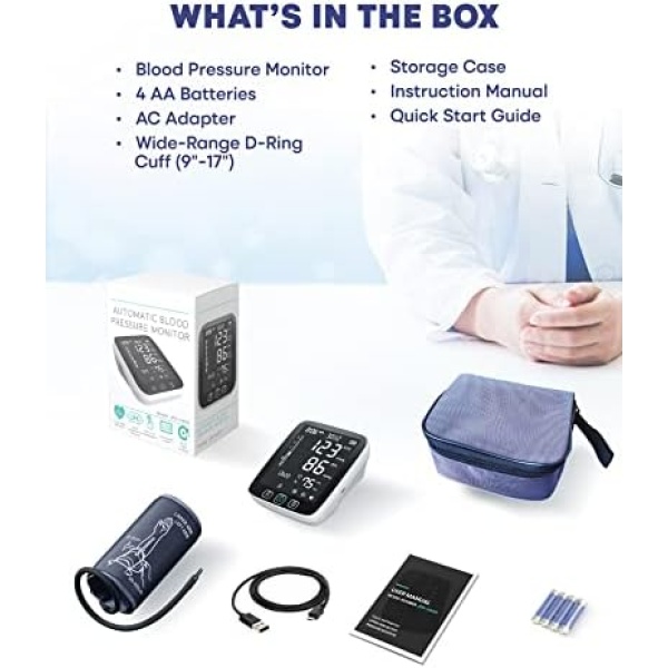All New LAZLE Blood Pressure Monitor - Automatic Upper Arm Machine & Accurate - Image 6