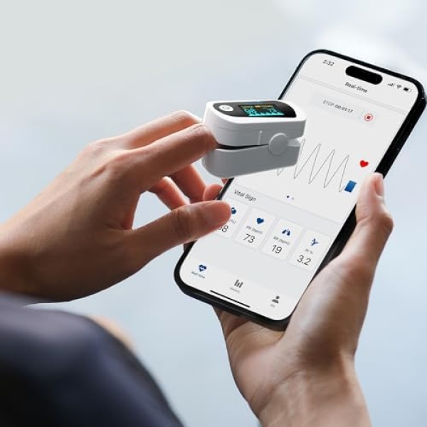 Innovo Premium Fingertip Pulse Oximeter Blood Oxygen Monitor - Image 3