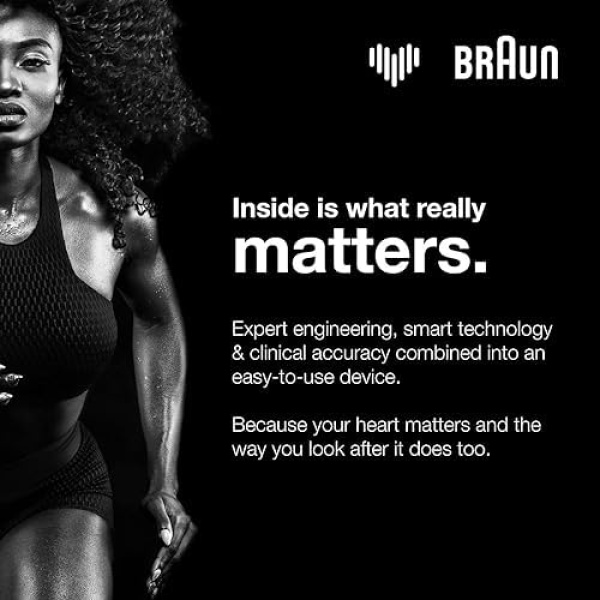 Braun ExactFit 3 Blood Pressure Monitor - Accurate Blood Pressure Machine with - Image 8
