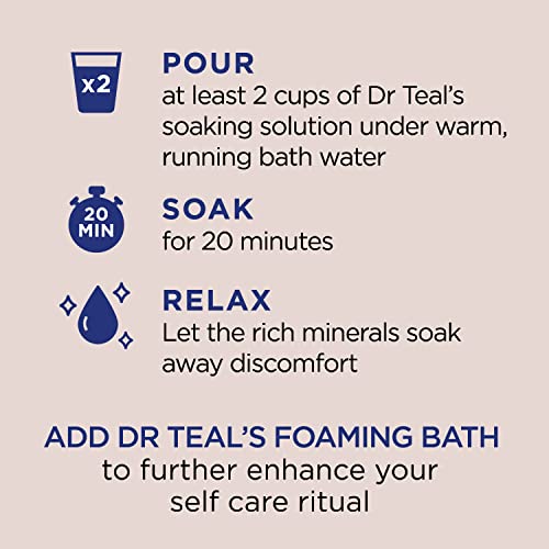 Dr Teal's Pure Epsom Salt Soak, Nourish & Protect with Coconut Oil, 3 lbs - Image 4