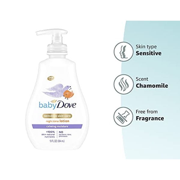 Baby Dove Sensitive Skin Care Baby Lotion For a Soothing Scented Lotion Calming - Image 12