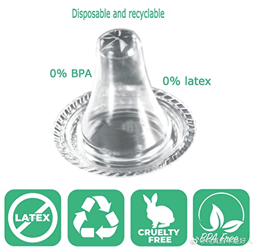 Happy-house 200 Counts Ear Thermometer Probe Covers Refill Caps Lens Filters for - Image 2