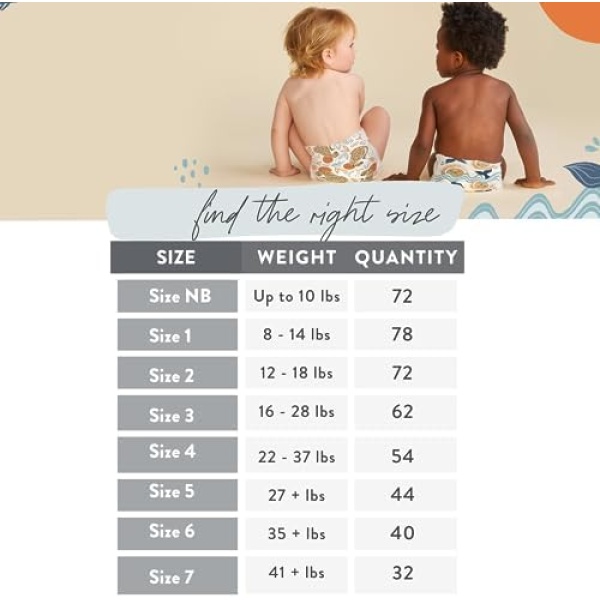 The Honest Company Clean Conscious Diapers | Plant-Based, Sustainable | Pattern - Image 5