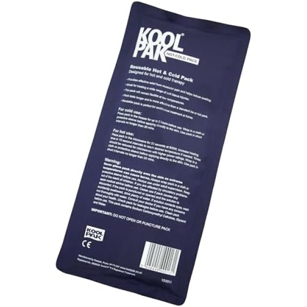 Koolpak Reusable Luxury Hot and Cold Gel Pack 12cm x 29cm (10)