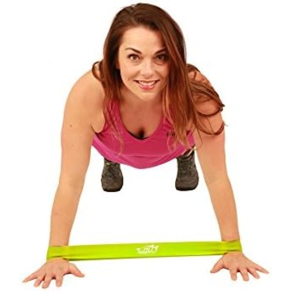 Fit Simplify Resistance Loop Exercise Bands with Instruction Guide and Carry - Image 6