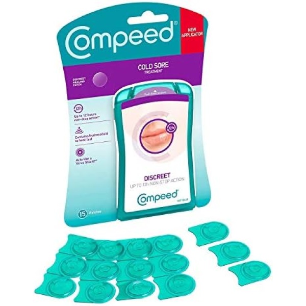 Compeed Cold Sore Discreet Healing Patch, 15 Count (Pack of 1) - Image 3