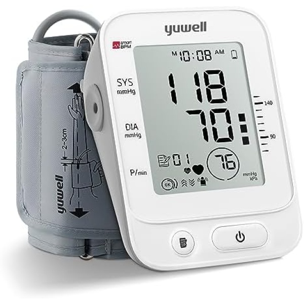 yuwell Blood Pressure Monitor, Large Upper Arm Blood Pressure Cuff