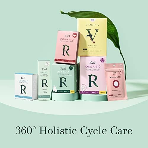 Rael Pads For Women, Organic Cotton Cover Pads - Regular Absorbency, Unscented - Image 7