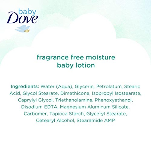 Baby Dove Face and Body Lotion for Sensitive Skin Moisture Fragrance - Image 15