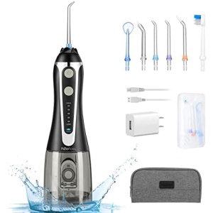 Water Dental Flosser, H2ofloss Cordless Oral Irrigator,Rechargeable Teeth