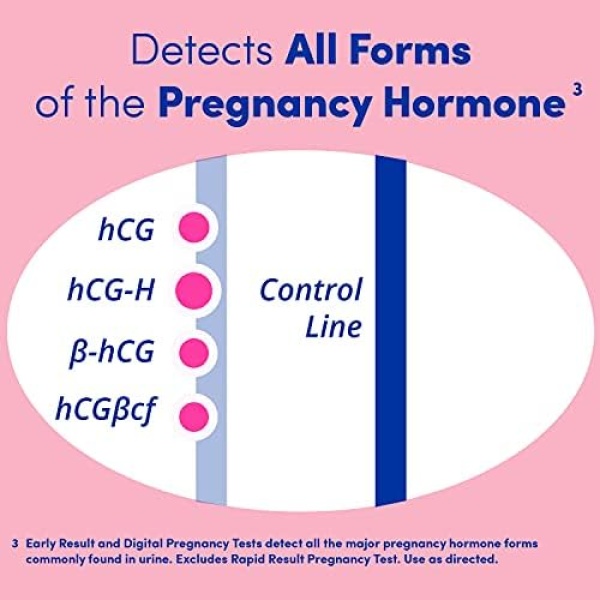 FIRST RESPONSE Comfort Check Pregnancy Test, 8 Count, Pink & White - Image 4
