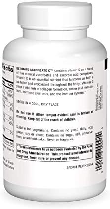 Source Naturals Ultimate Ascorbate C Powder, Supports Immune System - Image 2