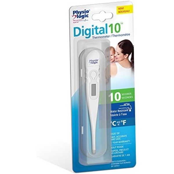 Physio Logic Digital 10 Thermometer with Ten Second Results - Image 2