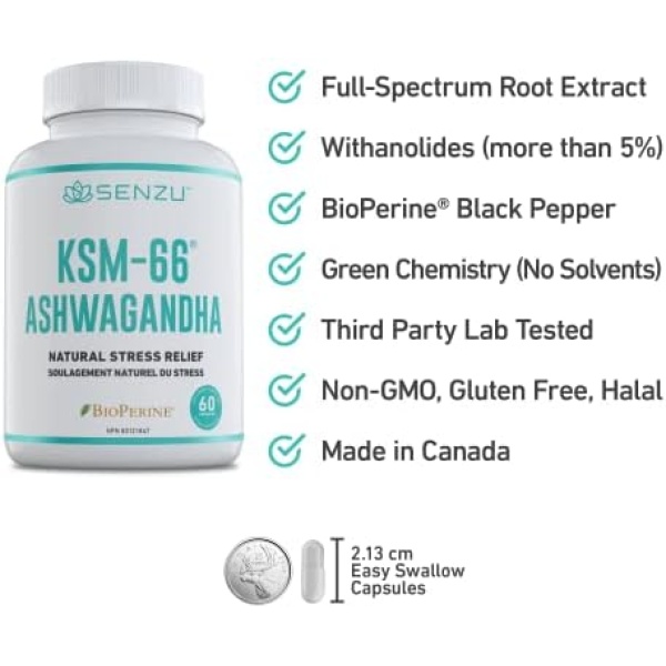 Full-Spectrum KSM-66 Ashwagandha 600mg with BioPerine Black Pepper - Image 4