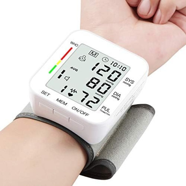 Wrist Blood Pressure Monitor Bp Monitor Large LCD Display Blood Pressure Machine - Image 2