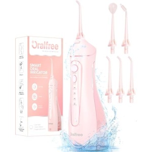 Water Dental flosser for Teeth Cleaning - Oralfree Braces Care, Cordless