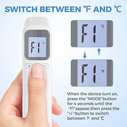 Thermometer for Adults and Kids, No-Touch Forehead Thermometer with Object Mode - Image 6