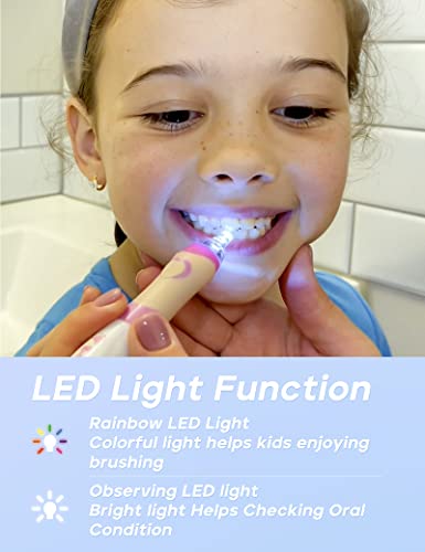 SEAGO Light Up Toothbrush for Kids, Kids Battery Toothbrushes - Image 5
