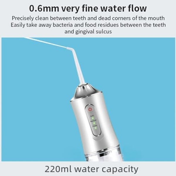Nebula-X Water-Flosser-Teeth-Cleaner, Rechargeable - Waterproof, Portable - Image 7