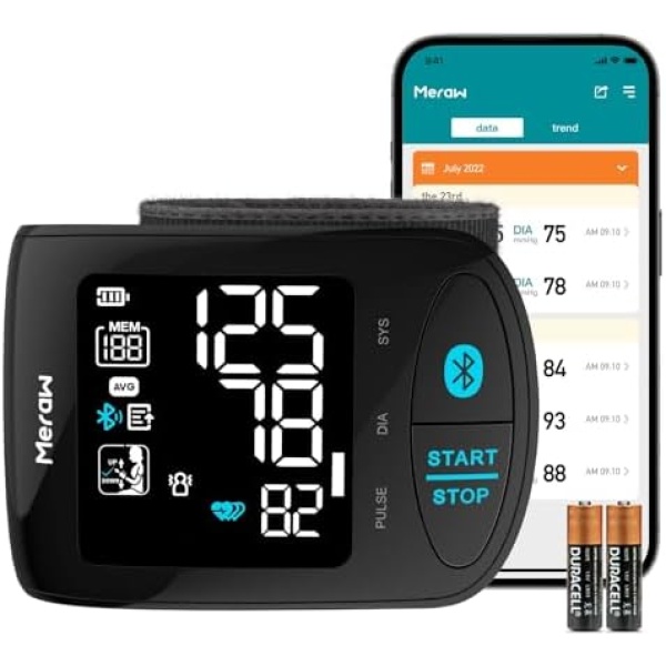 Blood Pressure Monitor Adult Cuff, Blood Pressure Cuff Monitor Wrist, Blood