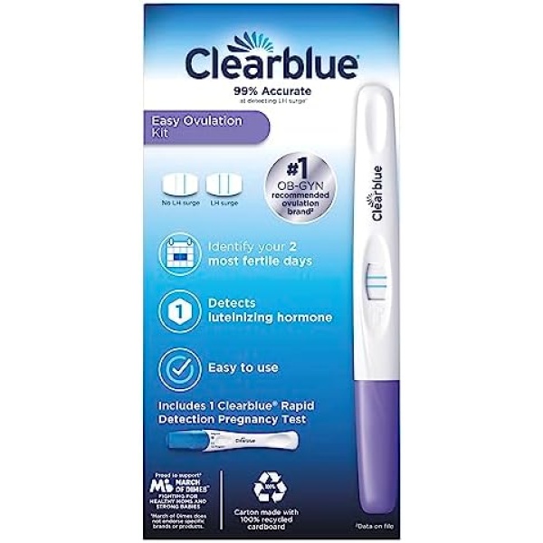 Clearblue Ovulation Complete Starter Kit, 10 Ovulation Tests and 1 Pregnancy - Image 4