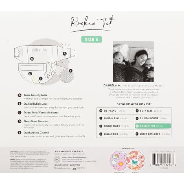 The Honest Company Clean Conscious Diapers | Plant-Based, Sustainable | Sky's - Image 3