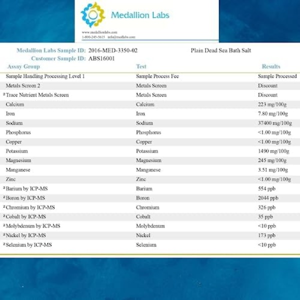 5 lbs Raw Dead Sea Salt - Contains All Dead sea Minerals Including Dead sea Mud - Image 6