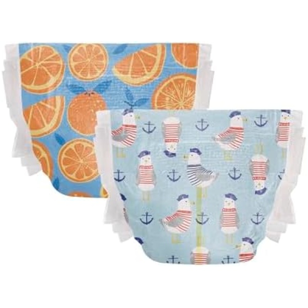 The Honest Company Clean Conscious Diapers | Plant-Based, Sustainable | Orange - Image 2