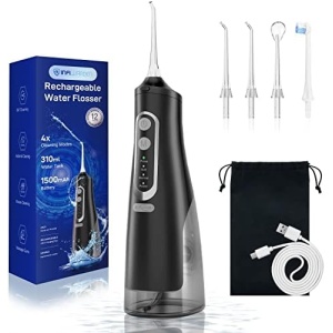 Cordless Water Flosser Teeth Cleaner Dental Oral Irrigator Picks Portable and