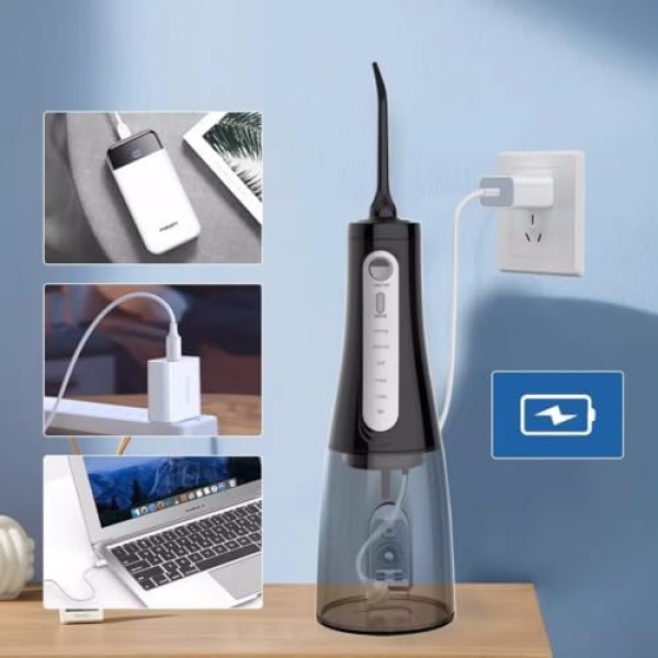 Water Flosser for Teeth Cordless, Portable Oral Irrigator with 5 Modes, IPX8 - Image 5