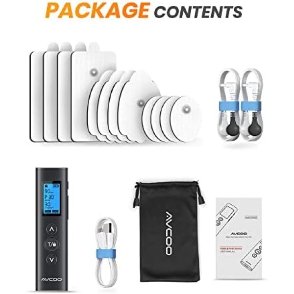30 Modes TENS EMS Unit Compact Muscle Stimulator for Pain Relief - Image 7
