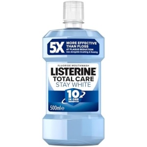 Listerine Total Care Stay White Mouthwash 500ml