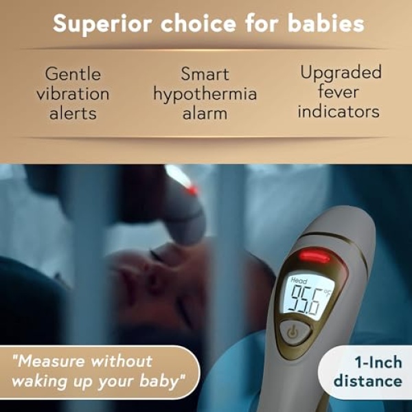 IPROVEN Pro Series | Non-Touch Forehead Thermometer with Ear Function - Image 6