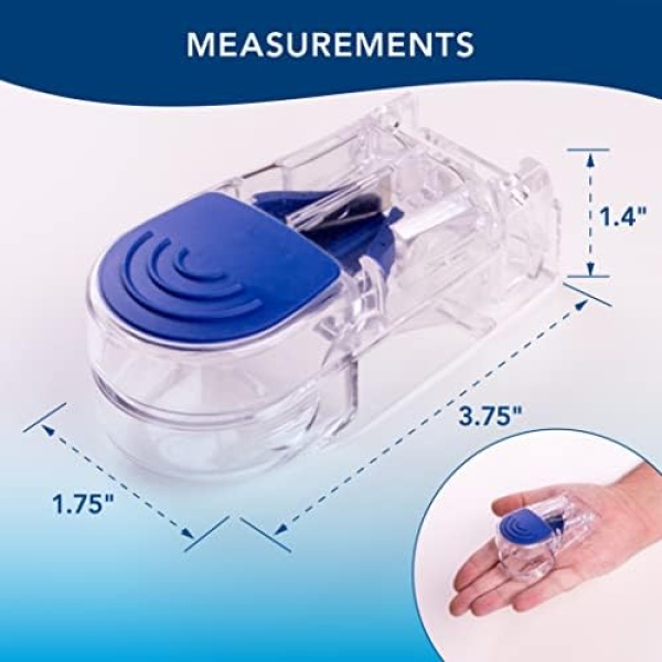 Apex Ultra Pill Cutter - Pill Splitter With Retracting Blade Guard - Image 5