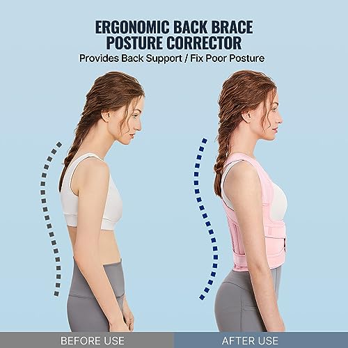 Fit Geno Back Brace Posture Corrector for Women: Shoulder Straightener - Image 4