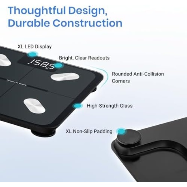 Etekcity Scale for Body Weight FSA HSA Store Eligible,Smart Bathroom Digital - Image 9