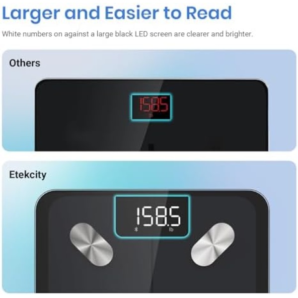 Etekcity Scale for Body Weight FSA HSA Store Eligible,Smart Bathroom Digital - Image 5